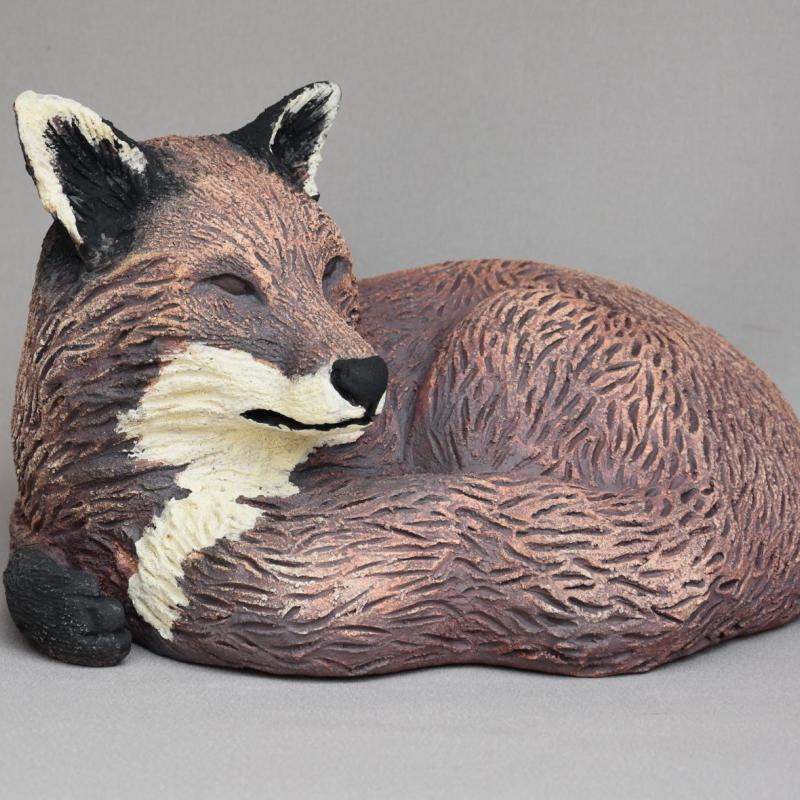 Sitting Fox