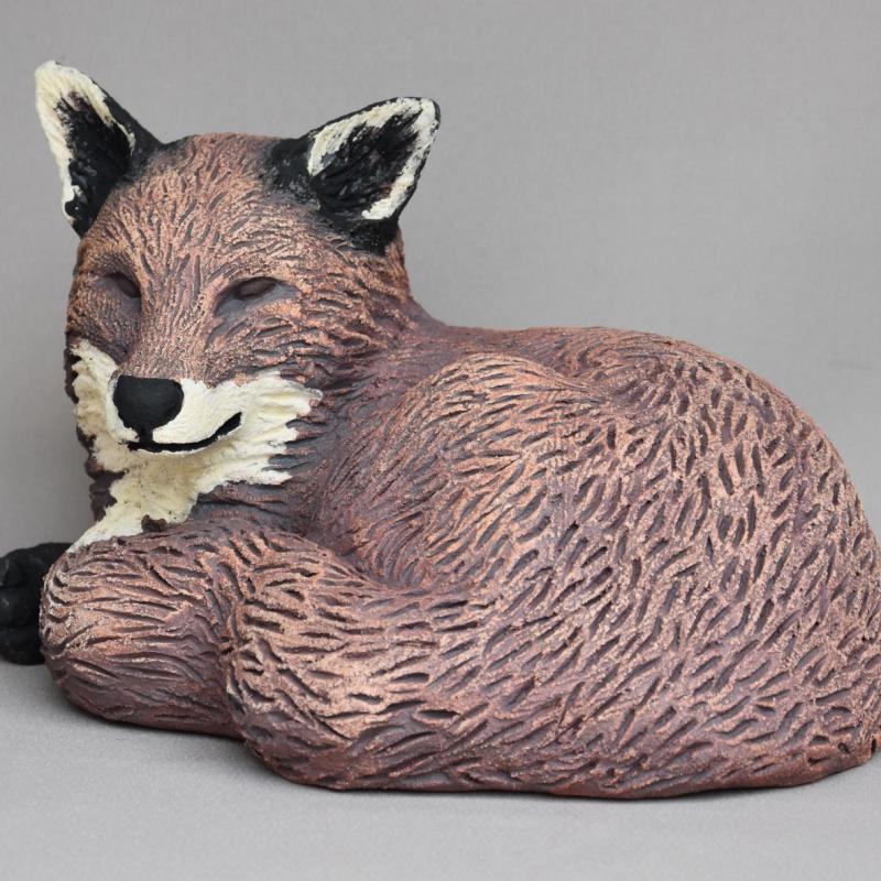 Sitting Fox